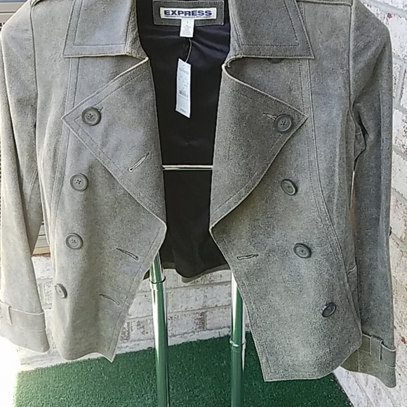 Express Leather Suede Jacket